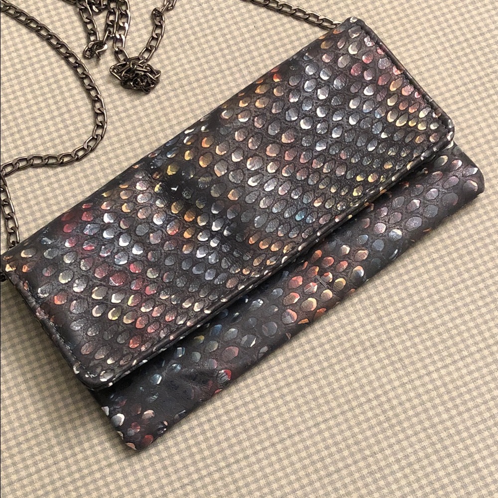 Etui Bags London Kate Middleton Leather Crossbody/Clutch Limited Pattern #1251